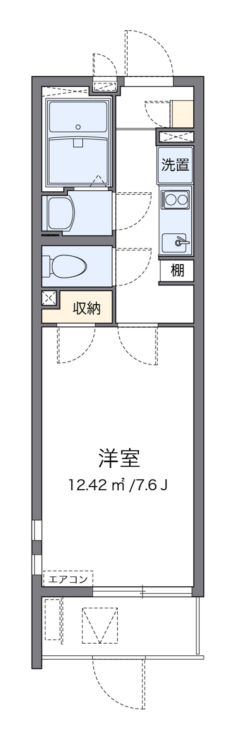 クレイノウィステリア 間取り