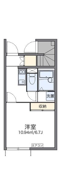 レオネクストプロシードⅡ 間取り図