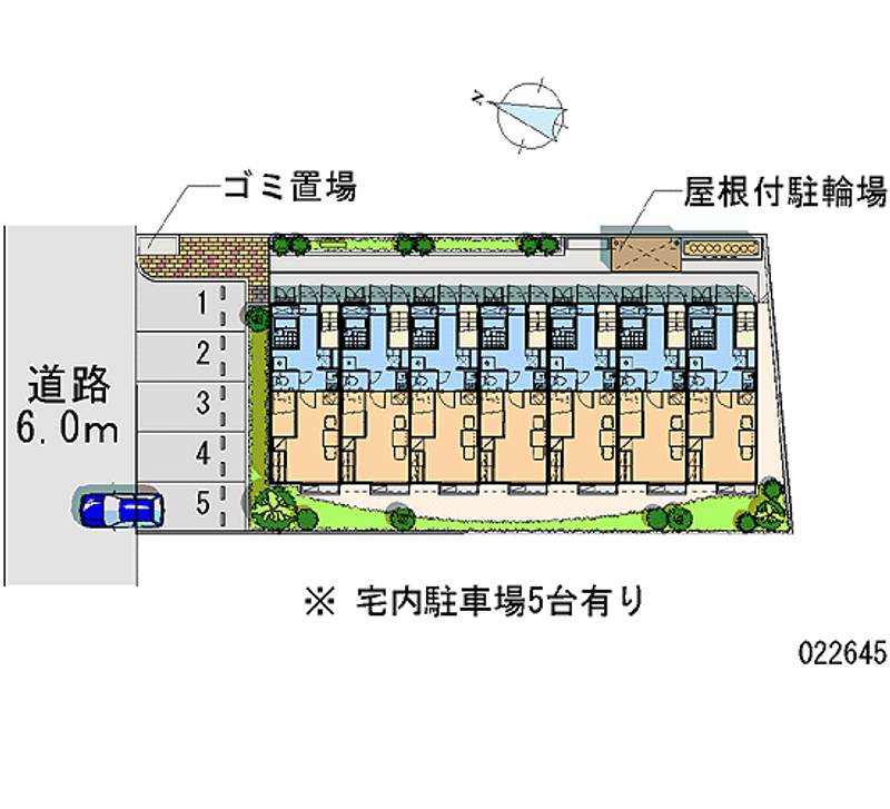 22645 Monthly parking lot