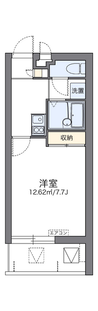 レオパレス牧志 間取り図