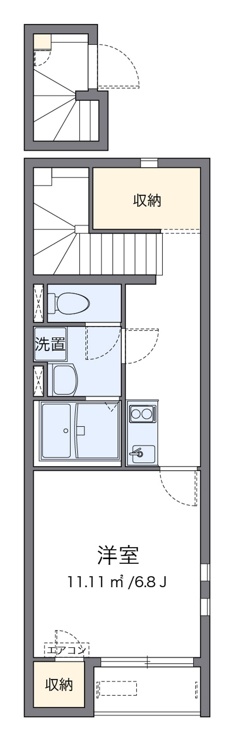 クレイノフォンテ 間取り