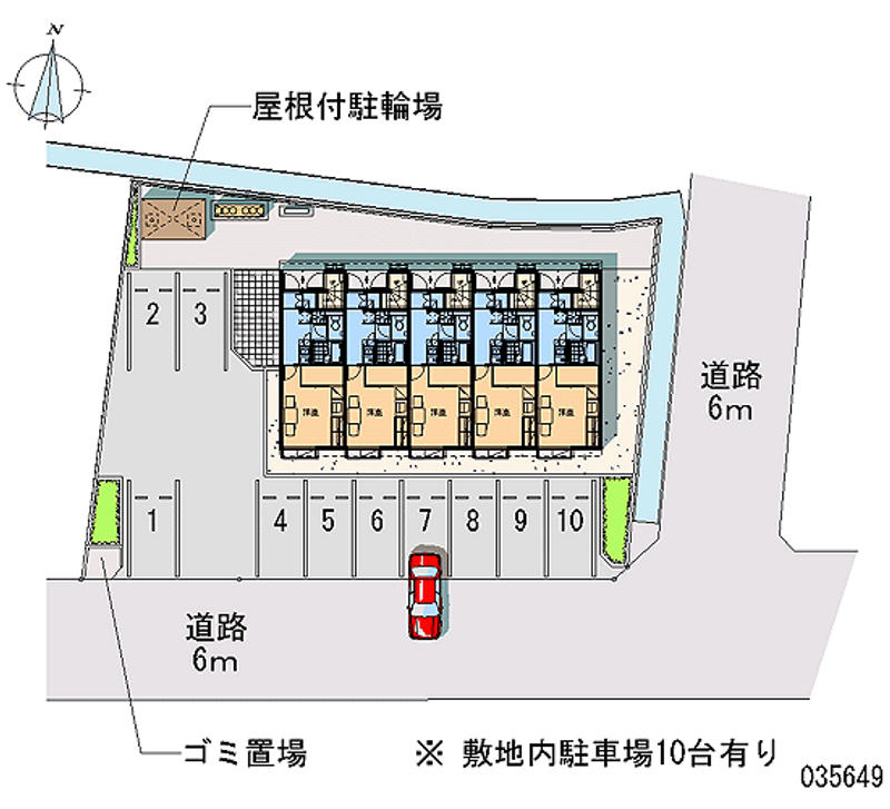 35649 Monthly parking lot