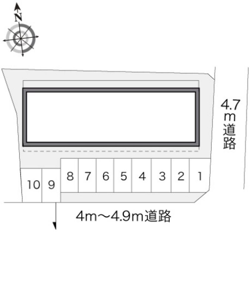 レオパレスエスペランセ 駐車場