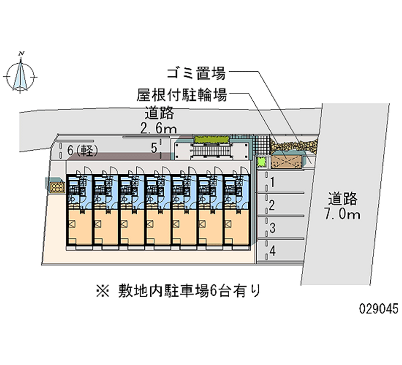 29045 Monthly parking lot