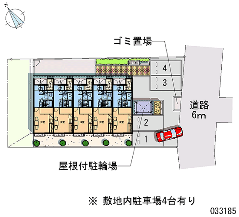 33185 Monthly parking lot