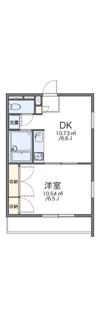 レオパレスフューチャー 間取り図