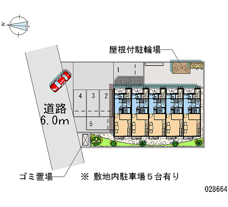 28664 Monthly parking lot