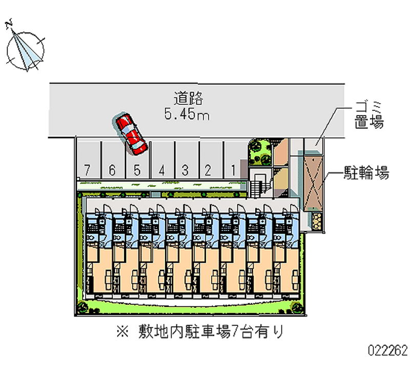 22262 Monthly parking lot