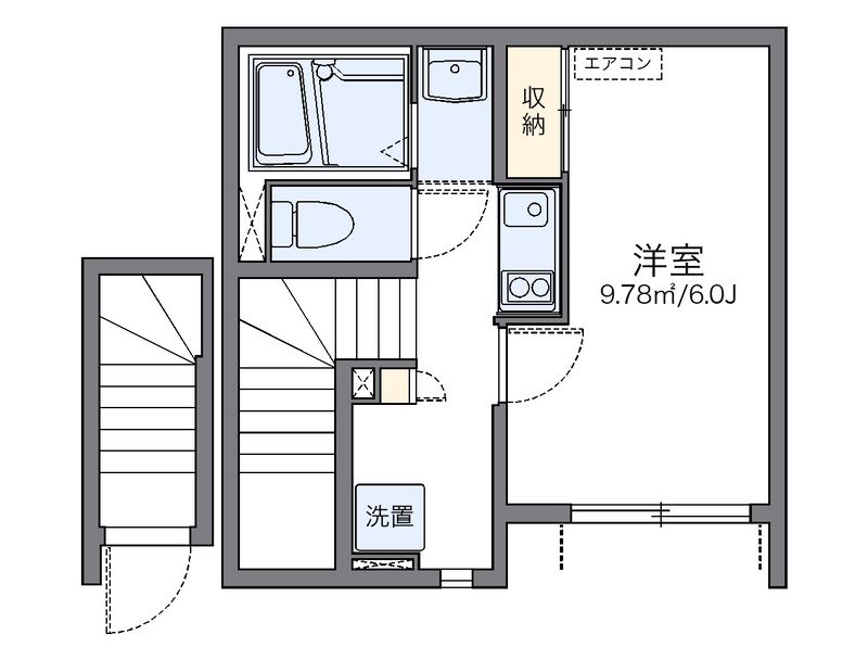 レオネクストグランデーム越谷 間取図