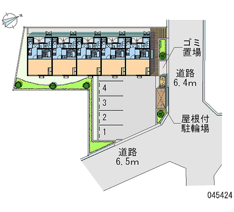 45424月租停车场