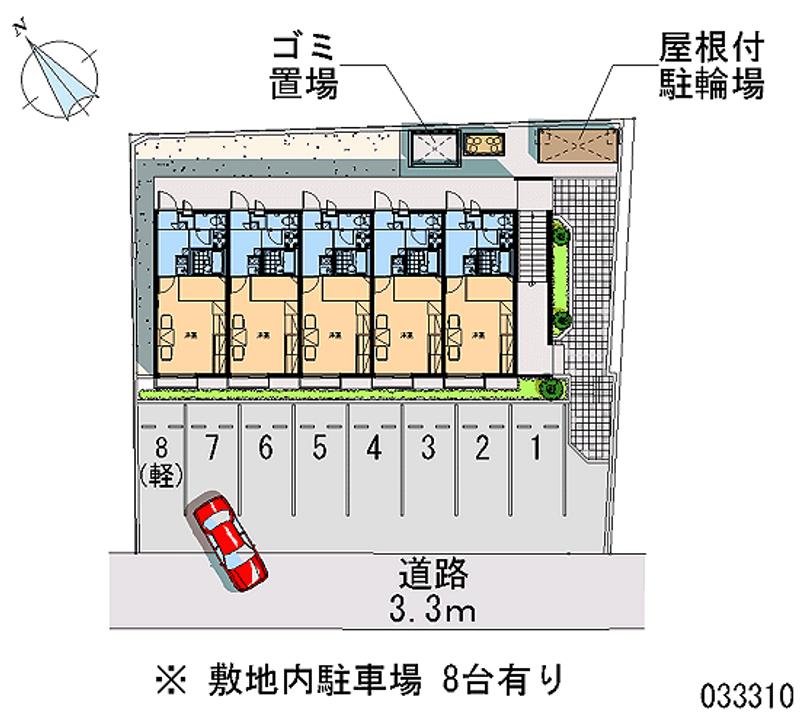 レオパレス長﨑 月極駐車場