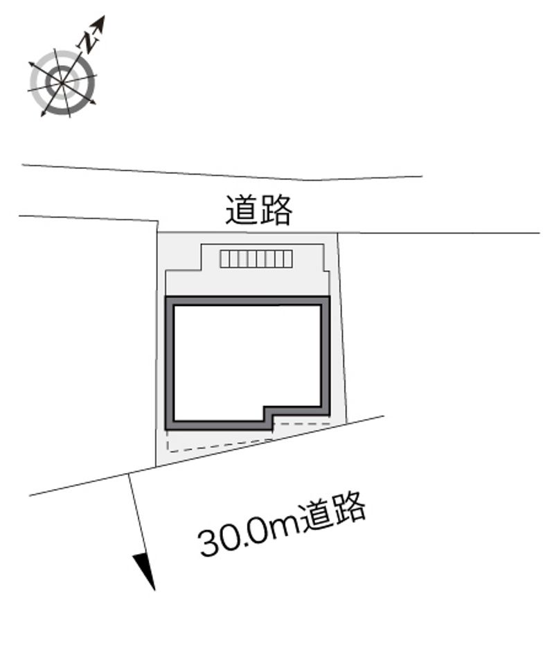 レオパレスアルテ駒沢大学 配置図