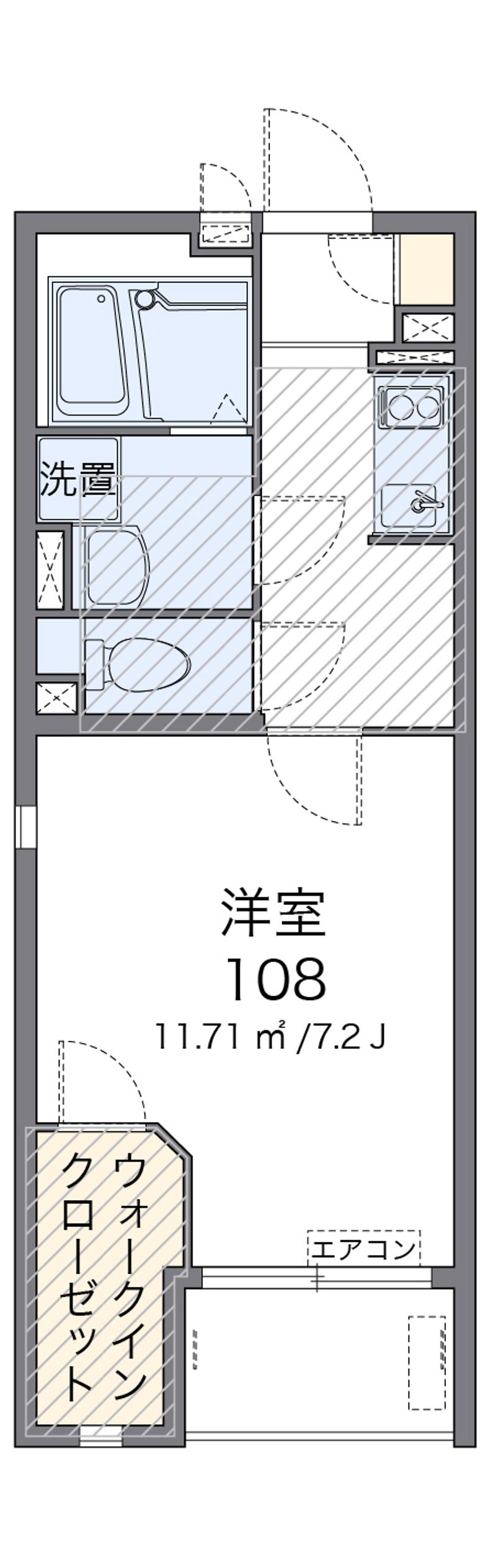 ミランダラギ　Ⅲ 間取図