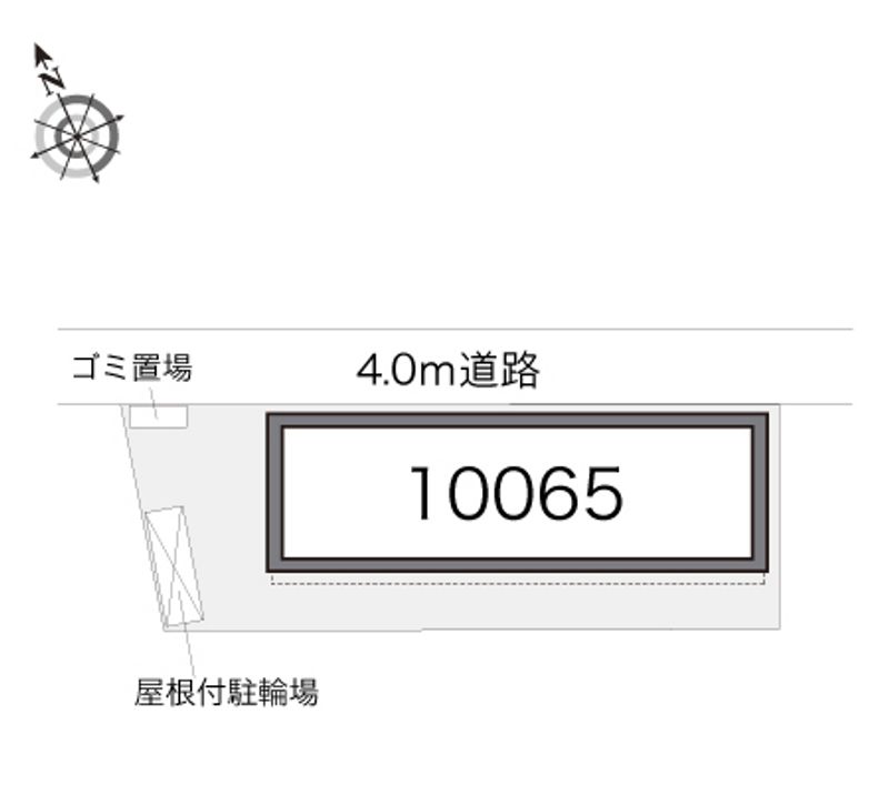 レオパレス美堀 配置図