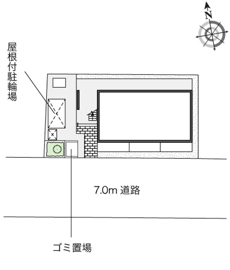 レオネクスト中青木 配置図