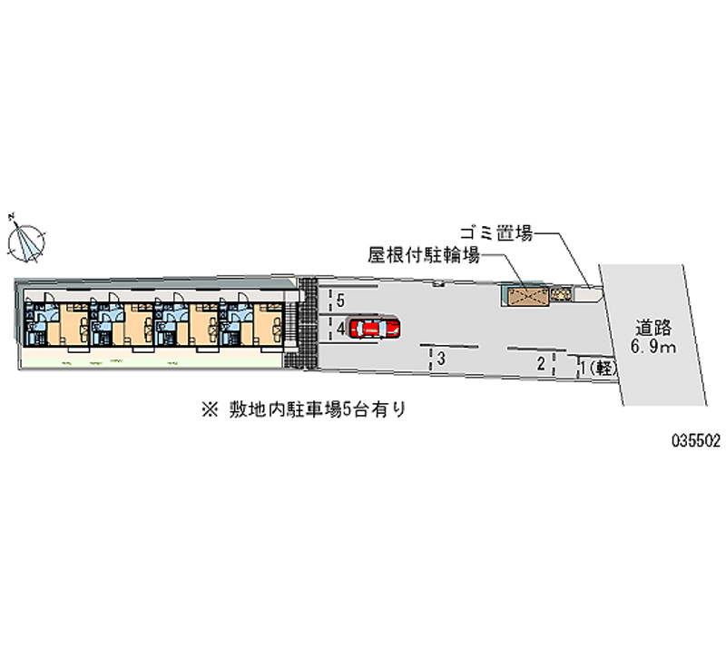 35502 bãi đậu xe hàng tháng