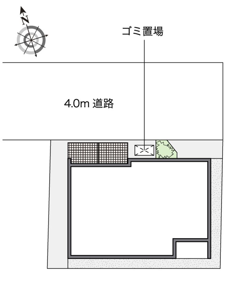 レオネクストフィオーレ奥戸 配置図