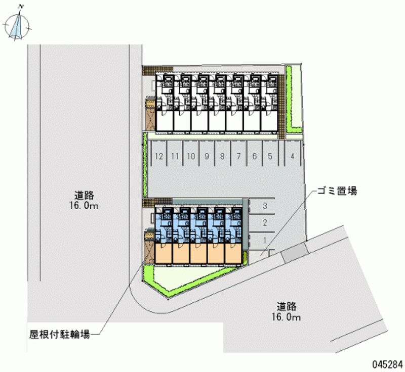 45284月租停车场