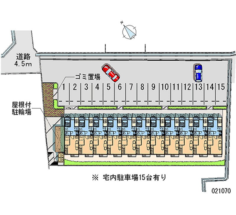 21070月租停車場