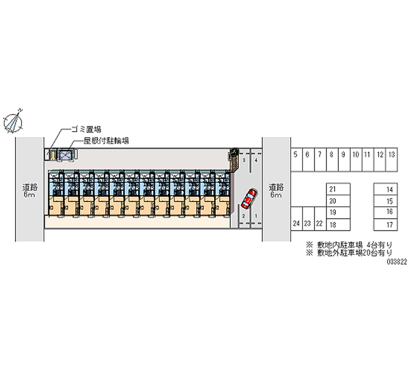 33822月租停車場