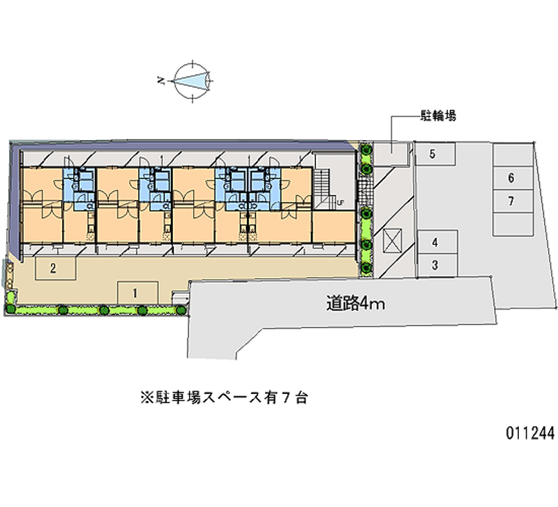 11244 Monthly parking lot