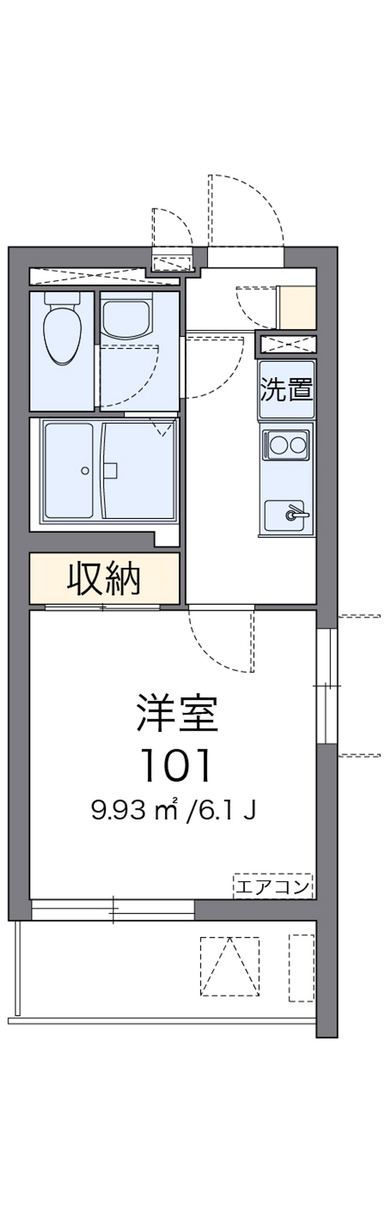 クレイノＬＡＢＯＯＮ戸越 間取図