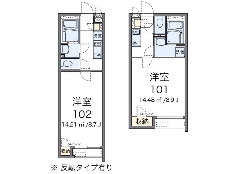 クレイノＧＲＡＣＹ浜寺 間取図