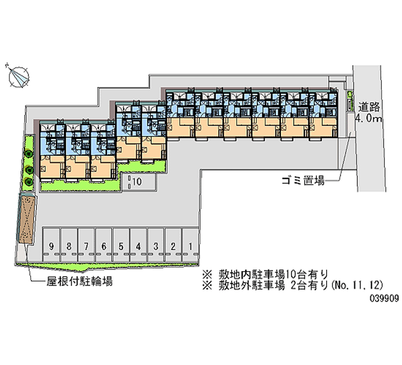 39909 Monthly parking lot