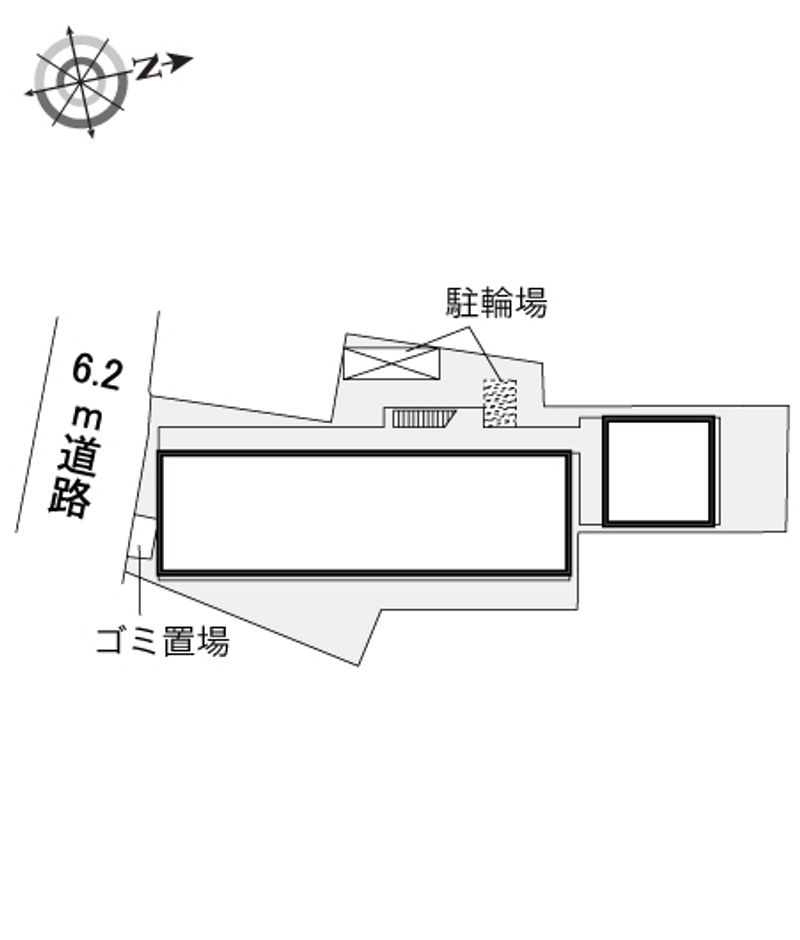 レオパレスＧＩＮＧＡ 配置図