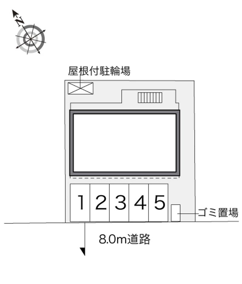 レオパレスアルカンシェル 配置図