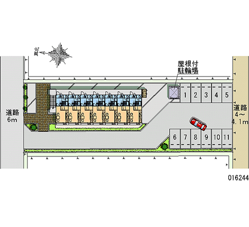 16244 Monthly parking lot