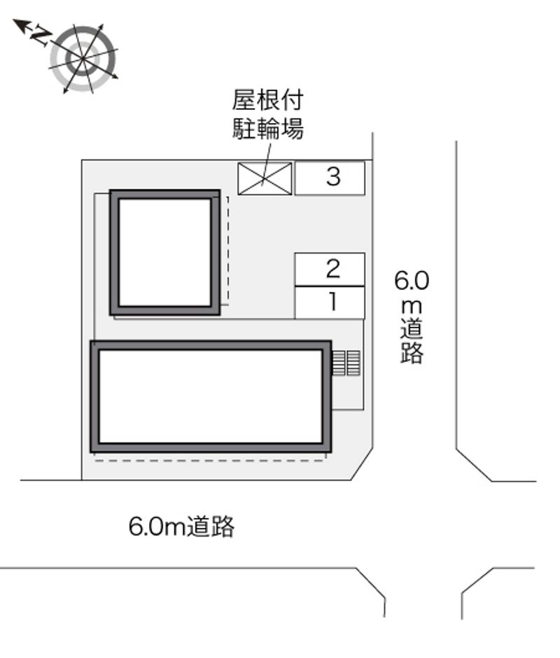レオパレスハピネス 配置図
