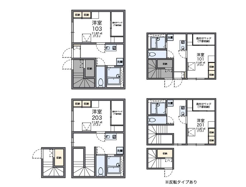 leopalace Yahara Sơ đồ nhà