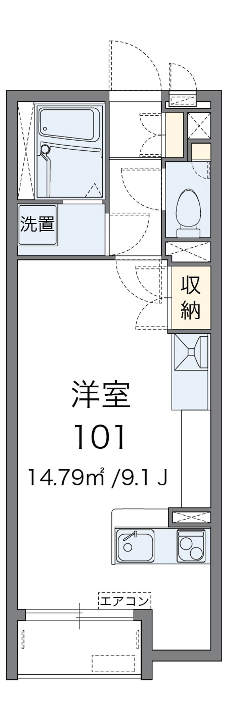 レオネクストファーストクラス 間取図