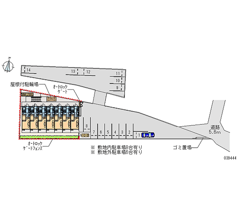 39444月租停車場