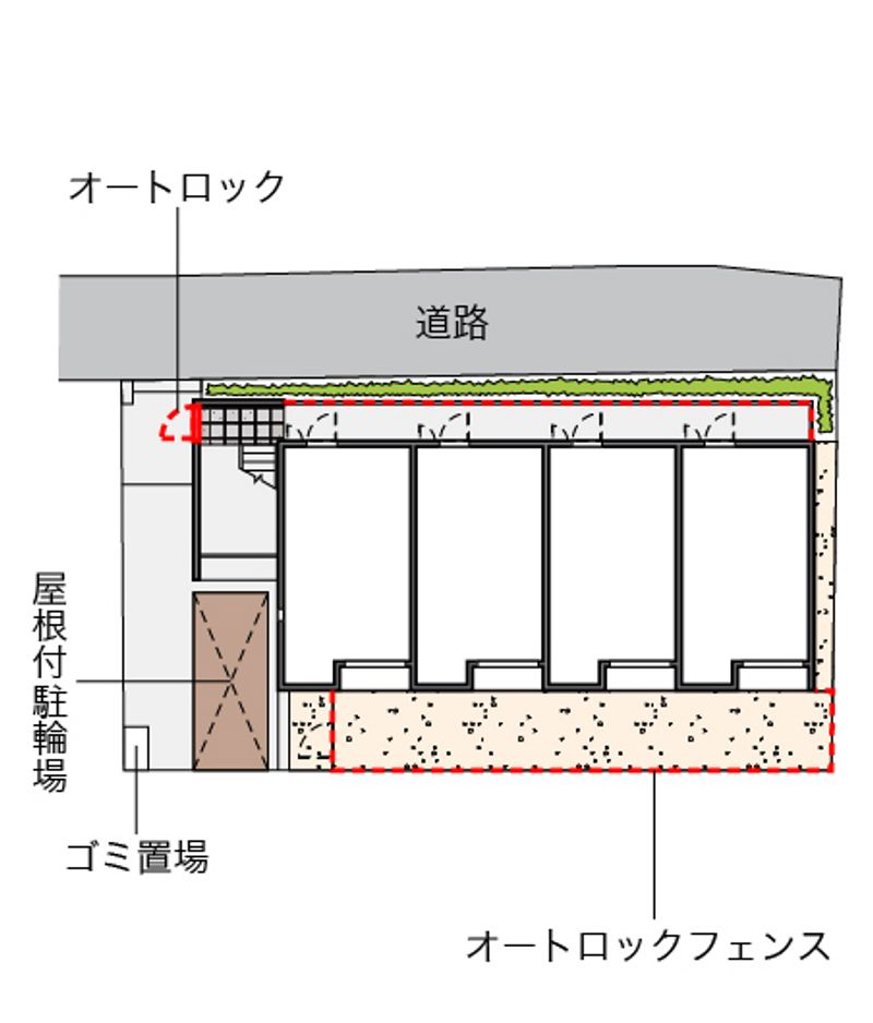レオネクスト院内 配置図
