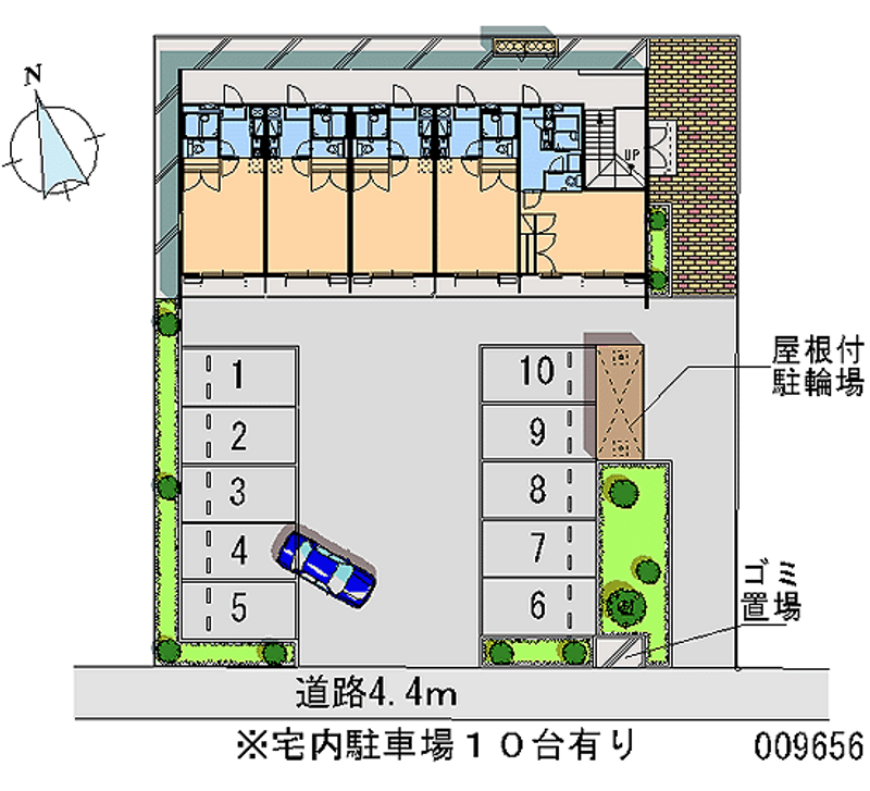 レオパレス住吉 月極駐車場