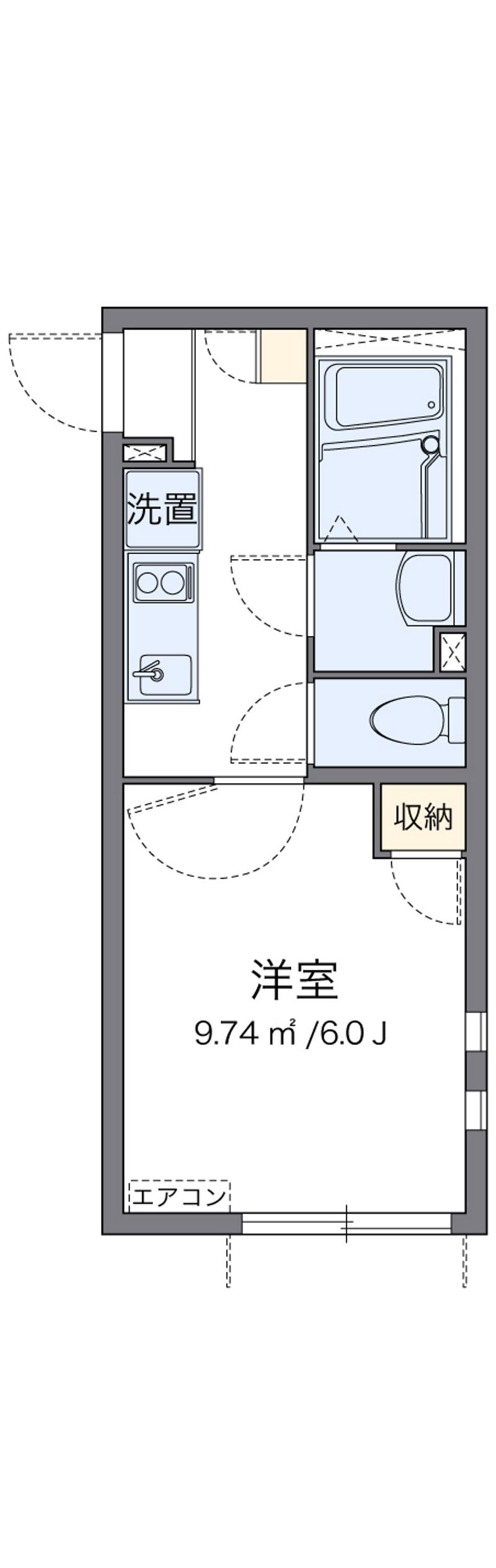 クレイノメイプル 間取図