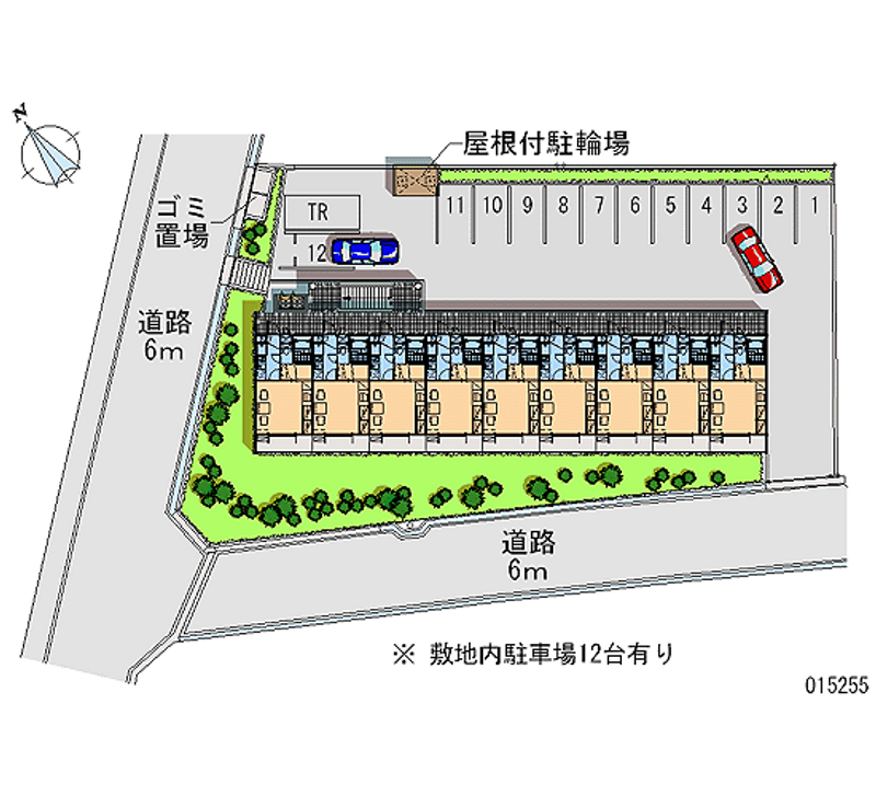 15255月租停车场