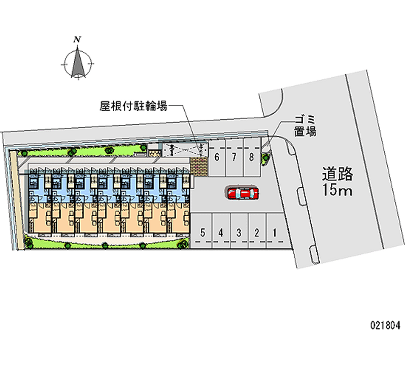 21804 Monthly parking lot