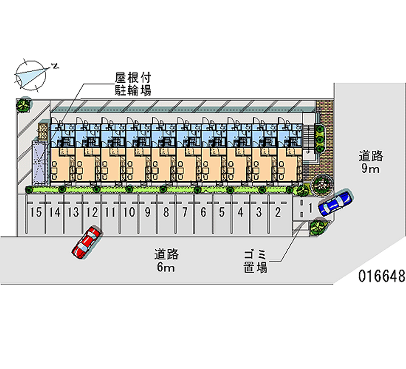 16648月租停车场