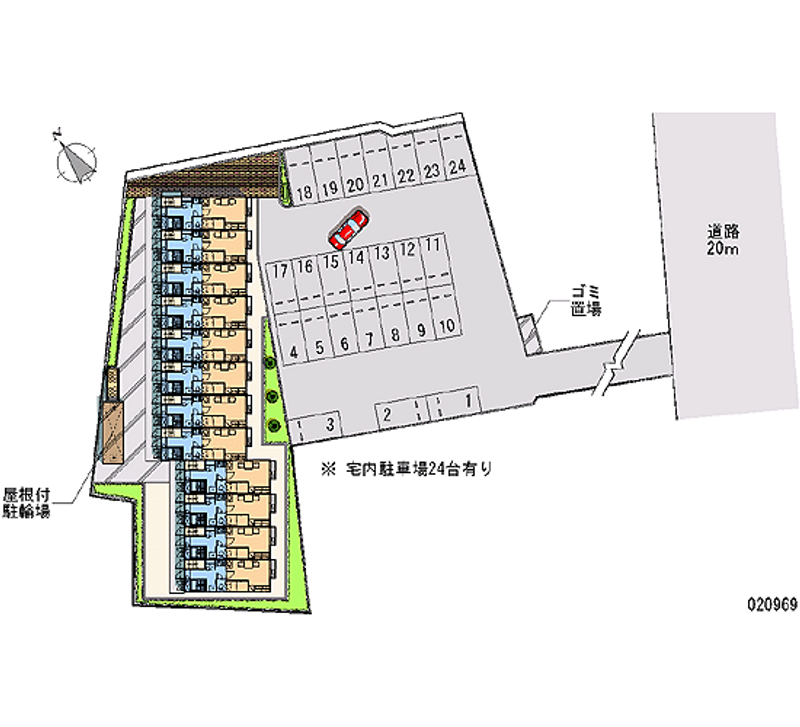 20969月租停車場