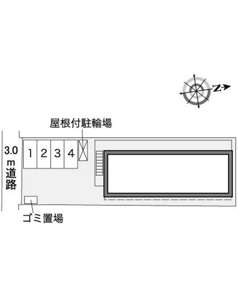 レオパレス花物語 配置図