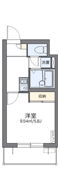 レオパレスソフィア　参番館 間取り図