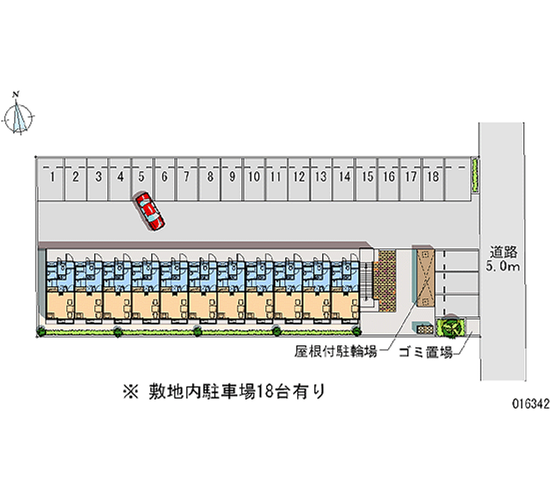 16342月租停車場