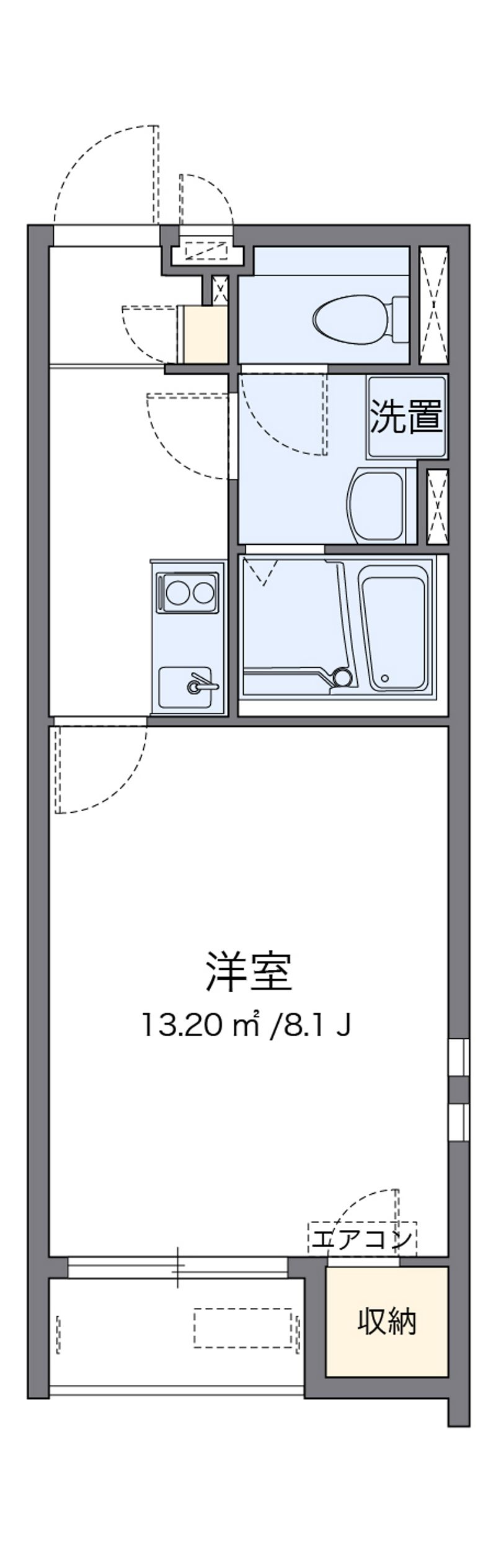 クレイノプルミエール 間取図