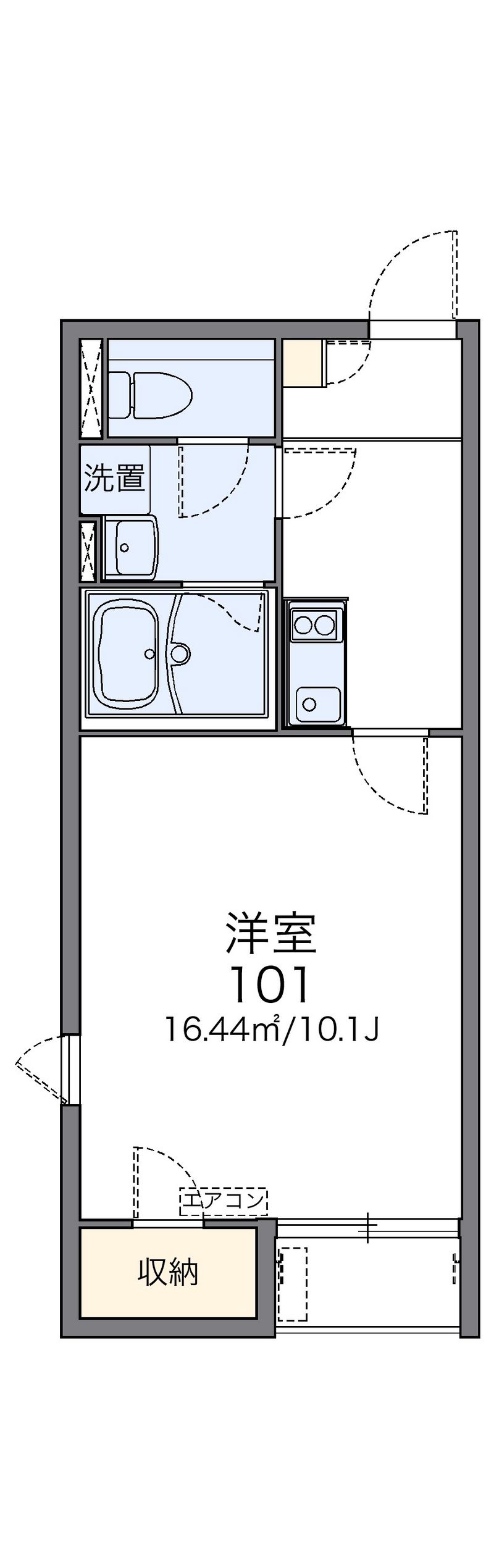 レオネクストプランドール 間取図