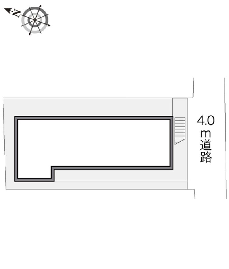 レオパレス境之谷 配置図