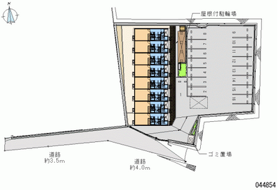 44854 Monthly parking lot