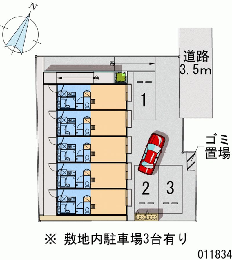 11834 Monthly parking lot